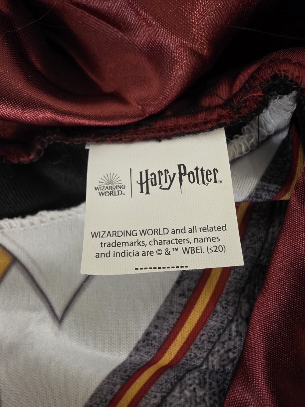 Harry Potter Hermione Granger Costume Girl Size Medium 7/8 Dress w/ Hooded Cloak - Picture 5 of 7